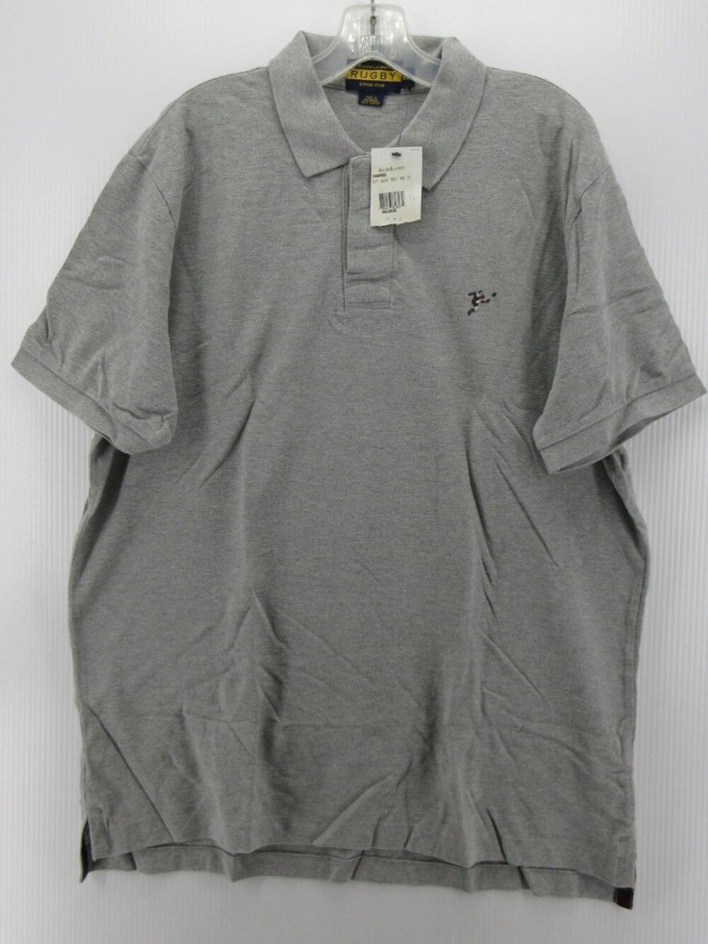 Ralph Lauren Rugby Polo Shirt XXL Pullover Kicking Player Logo Pique
